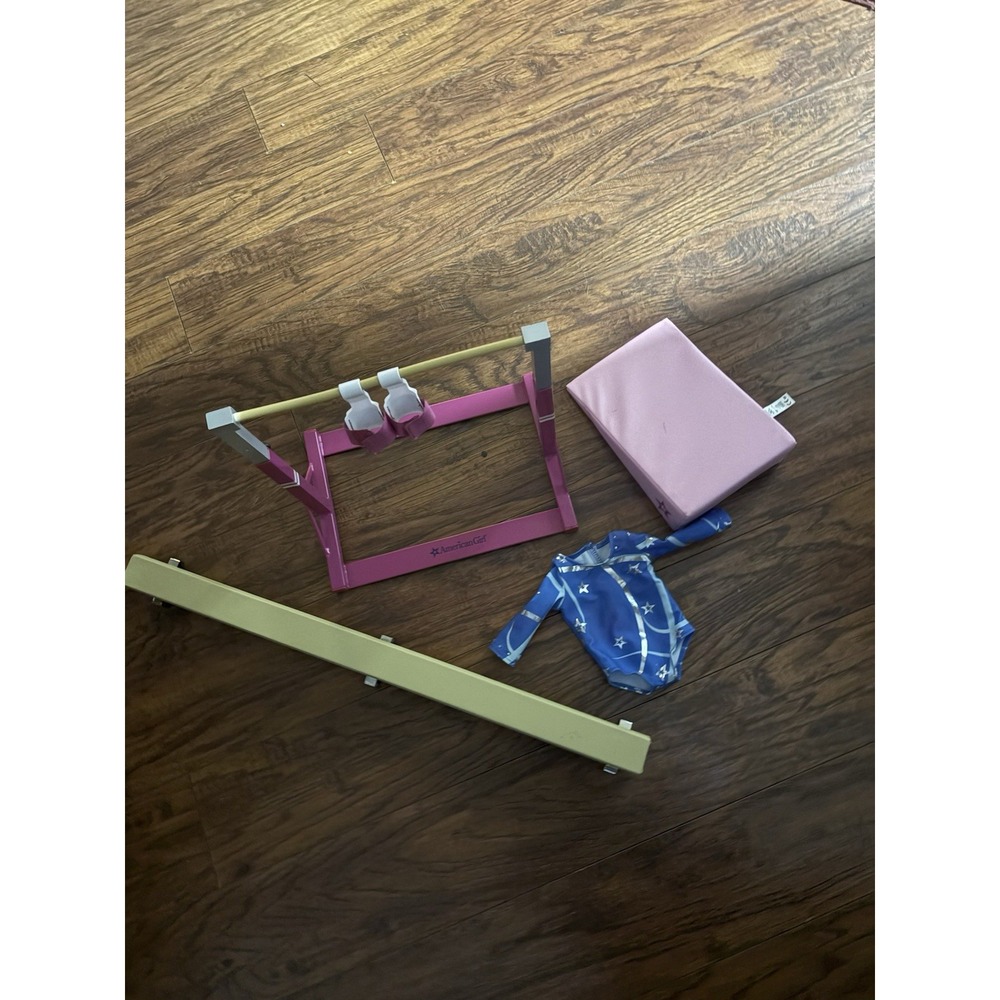 Retired American Girl Truly Me Gymnastics Set Incomplete